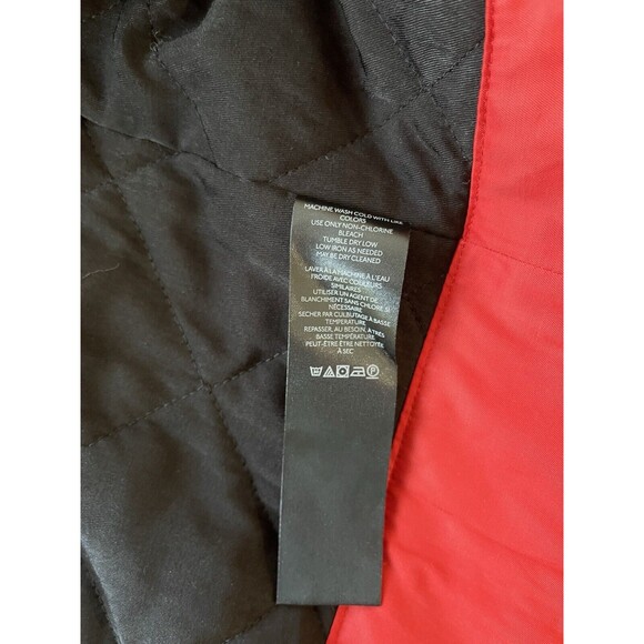 Free People We The Free Jacket Women Becca Red Oversize Puffer Bomber Sz M NWT - Picture 11 of 12